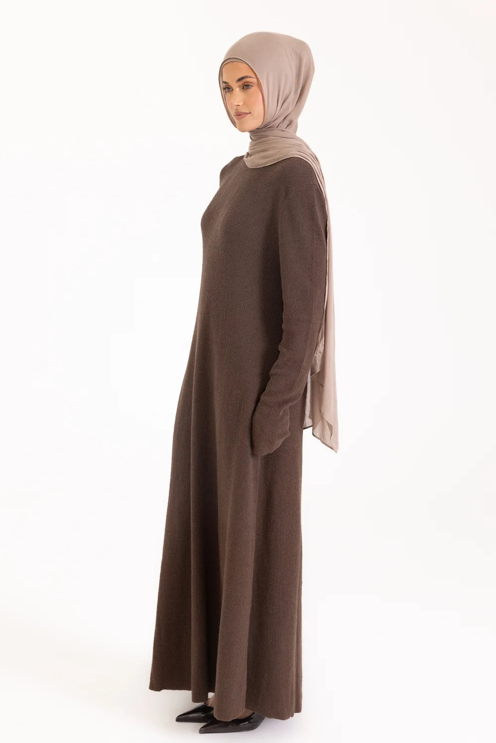 Robe Maxi Maille Texturée