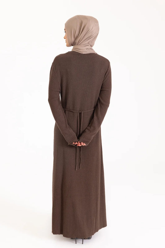 Robe Maxi Maille Texturée