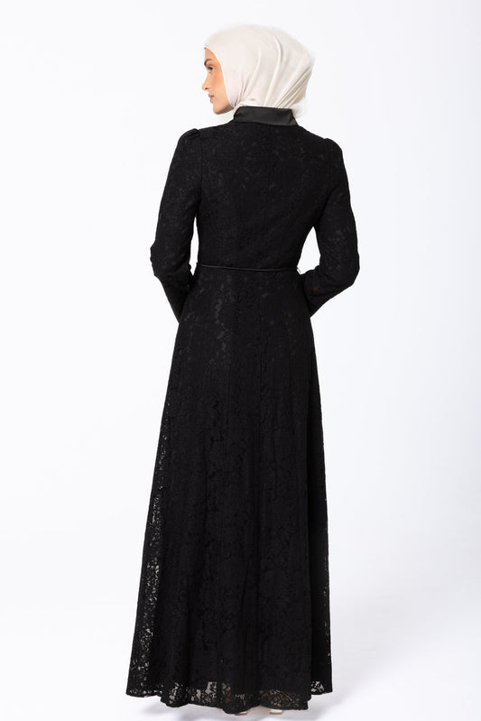 Robe Lila Dentelle