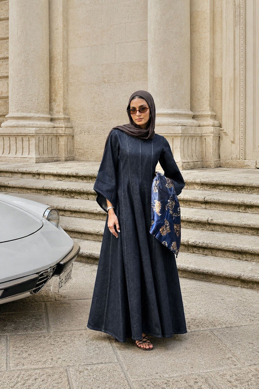 Robe en denim